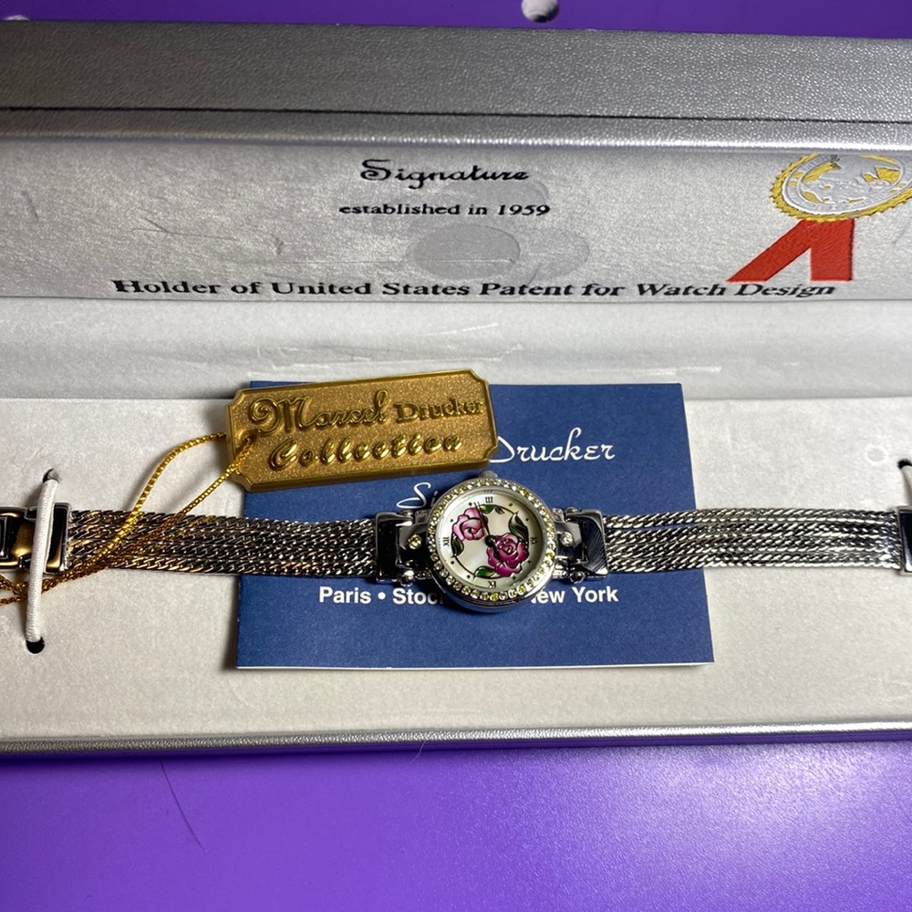 Marcel Drucker Floral Watch